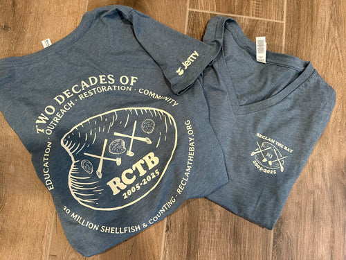 **Women's V-Neck Celebrating RCTB's 20th Anniversary**