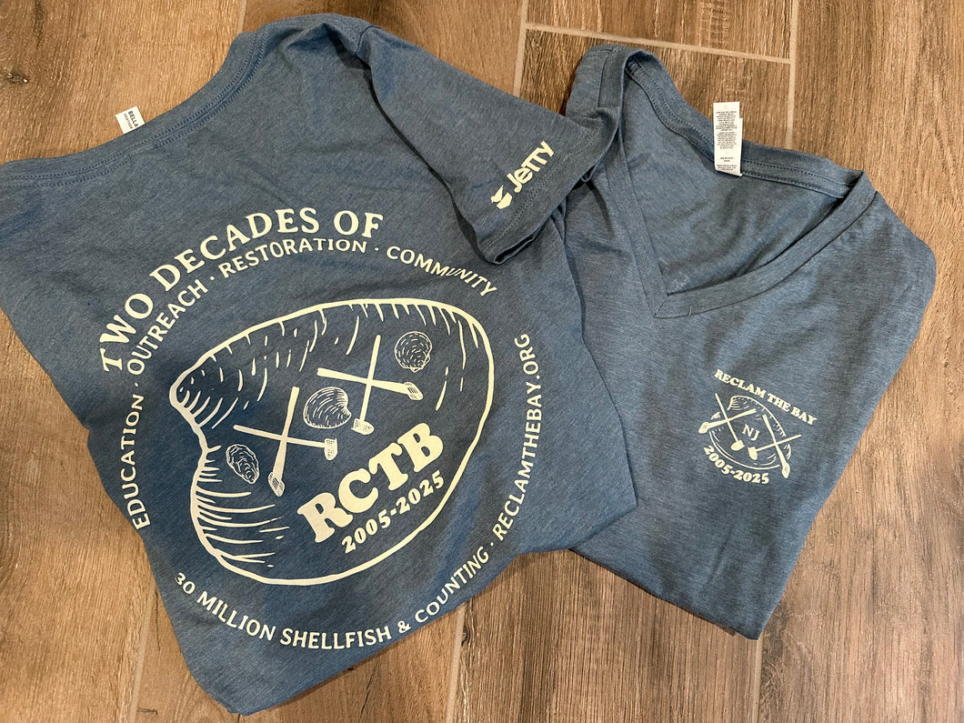 **Women's V-Neck Celebrating RCTB's 20th Anniversary**