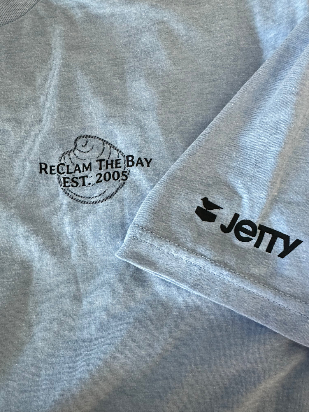Jetty T Shirt: Upweller Map Design RCTB Tee