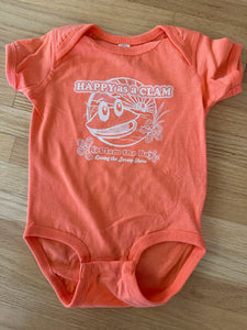 "Happy as a Clam" Toddler T-Shirts and Onesies with Jetty Design
