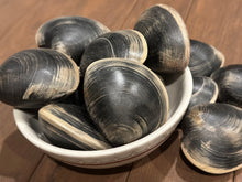 Load image into Gallery viewer, Hand Carved Wooden Clams