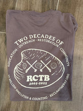 Load image into Gallery viewer, **Unisex Tee Celebrating RCTB&#39;s 20th Anniversary**