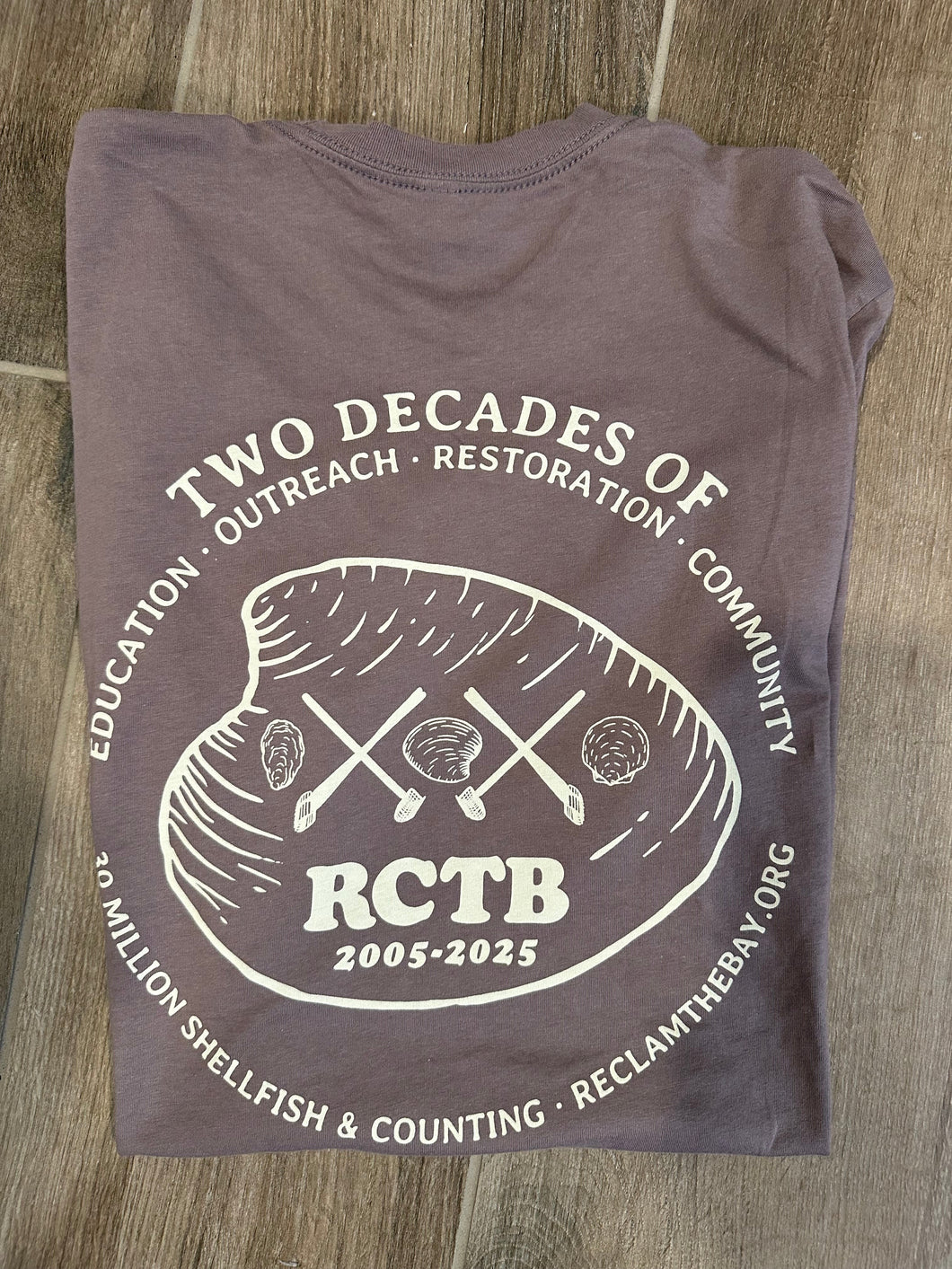 **Unisex Tee Celebrating RCTB's 20th Anniversary**